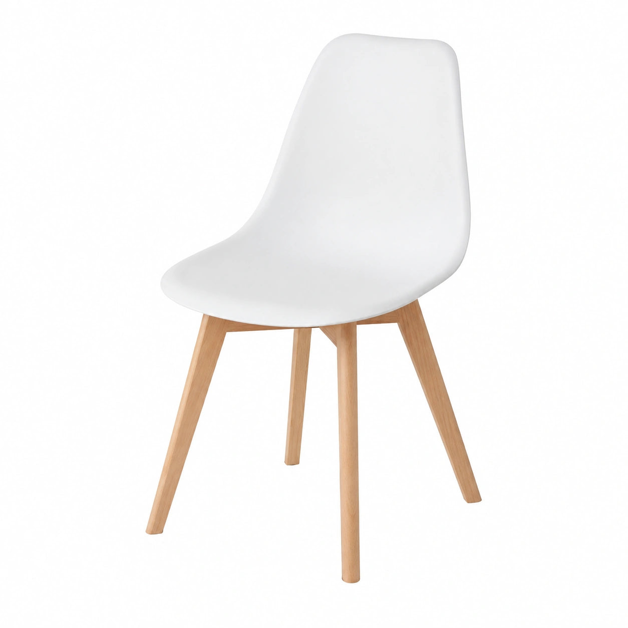 Chaise, coloris blanc, pour la salle à manger ou la cuisine