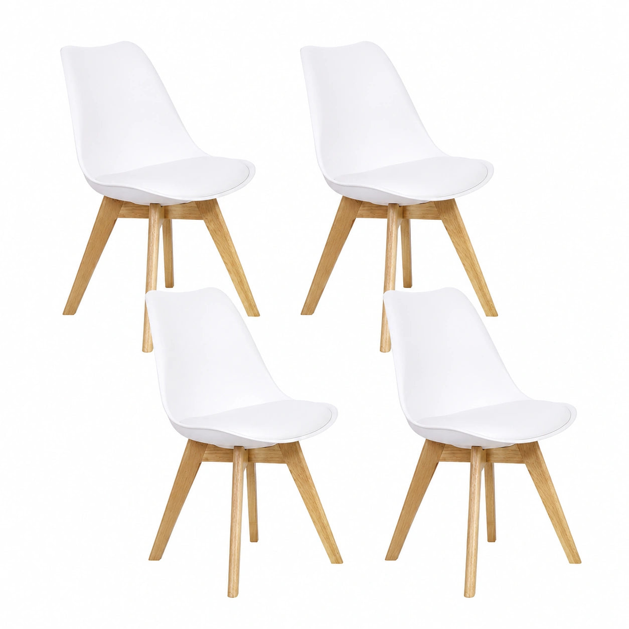 Chaise, coloris blanc, pour la salle à manger ou la cuisine
