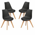 Chaise, coloris noir, pour la salle à manger ou la cuisine