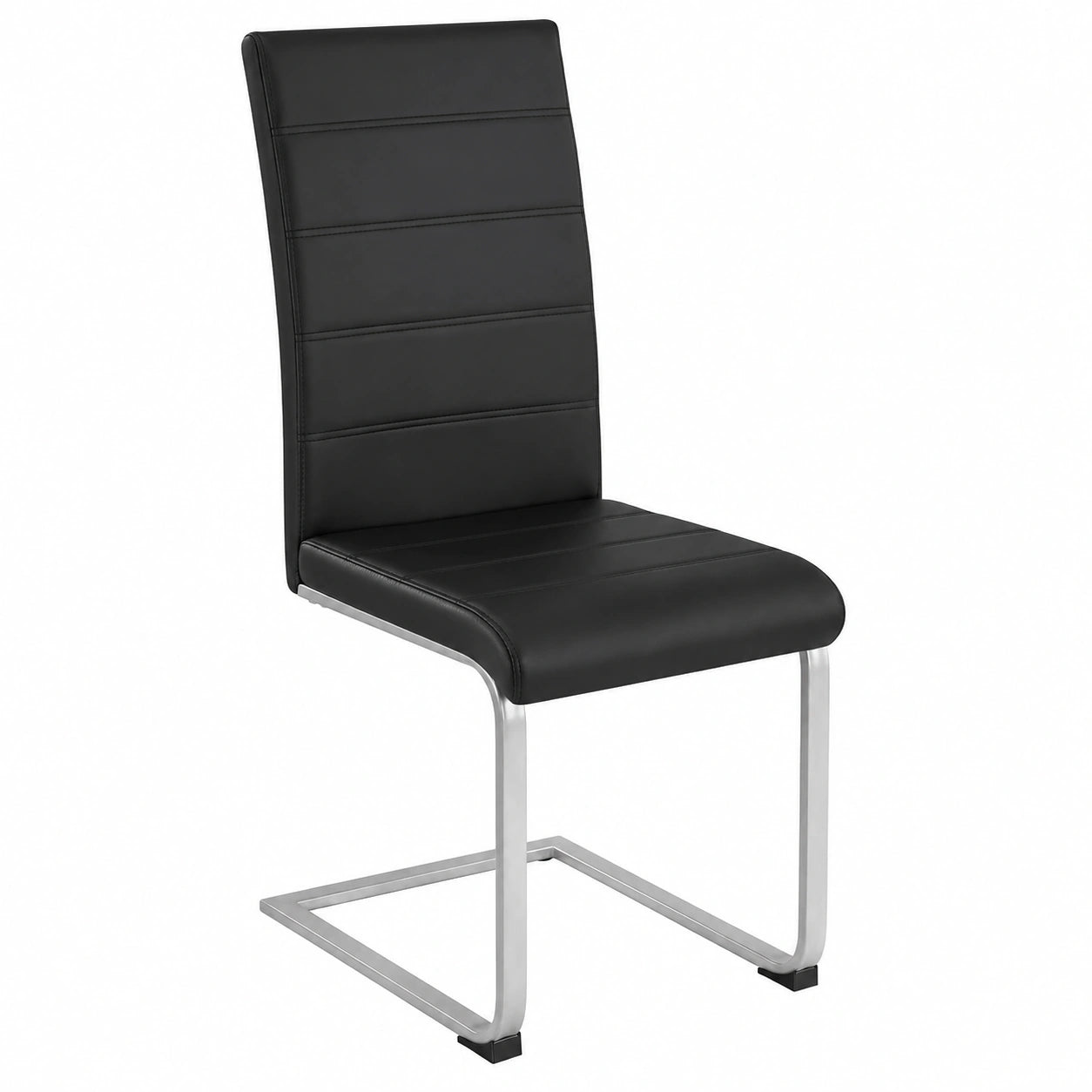 Coiffeuse, rembourré, en acier et similicuir, pour la chambre