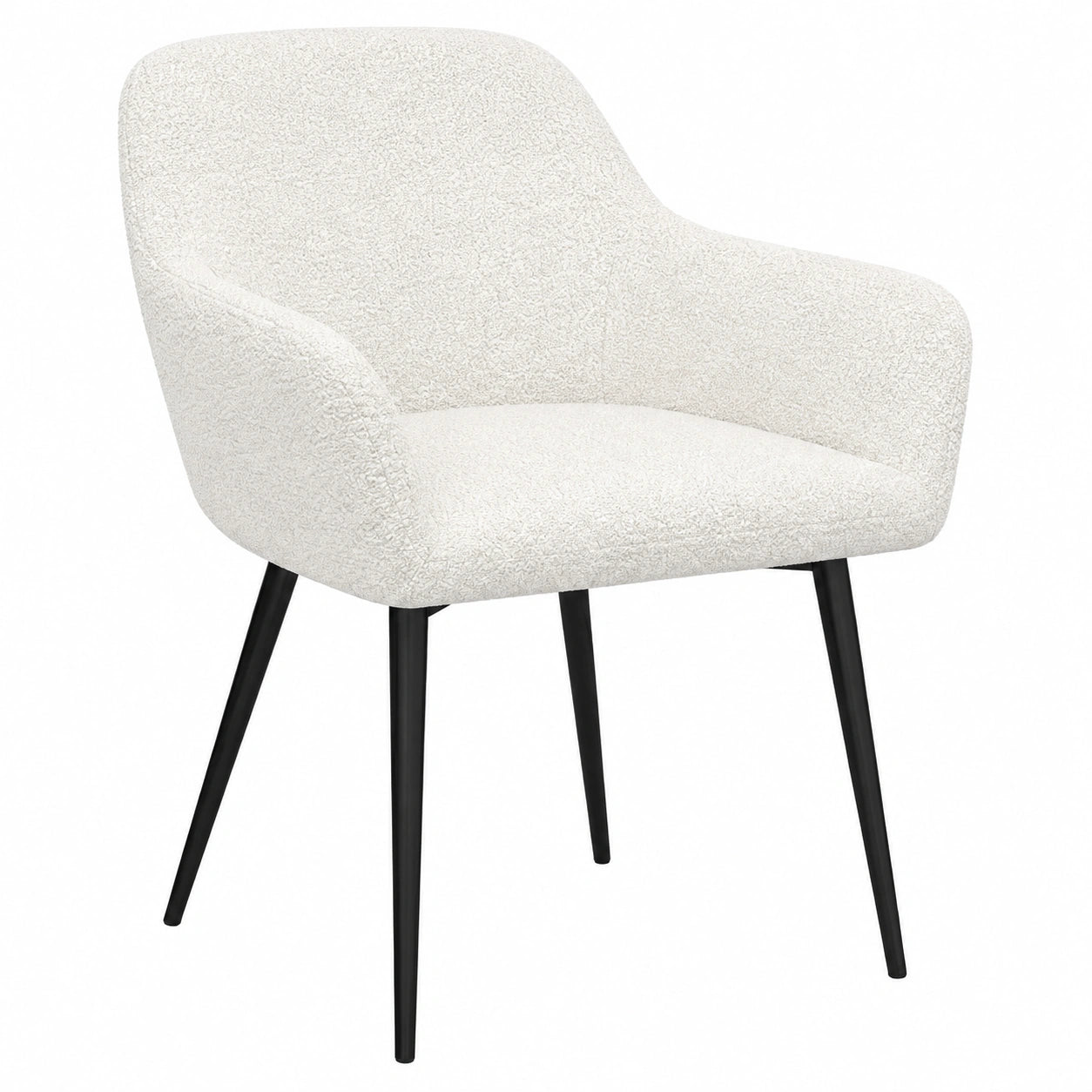 Table, en tissu bouclette, pour les espaces de vie