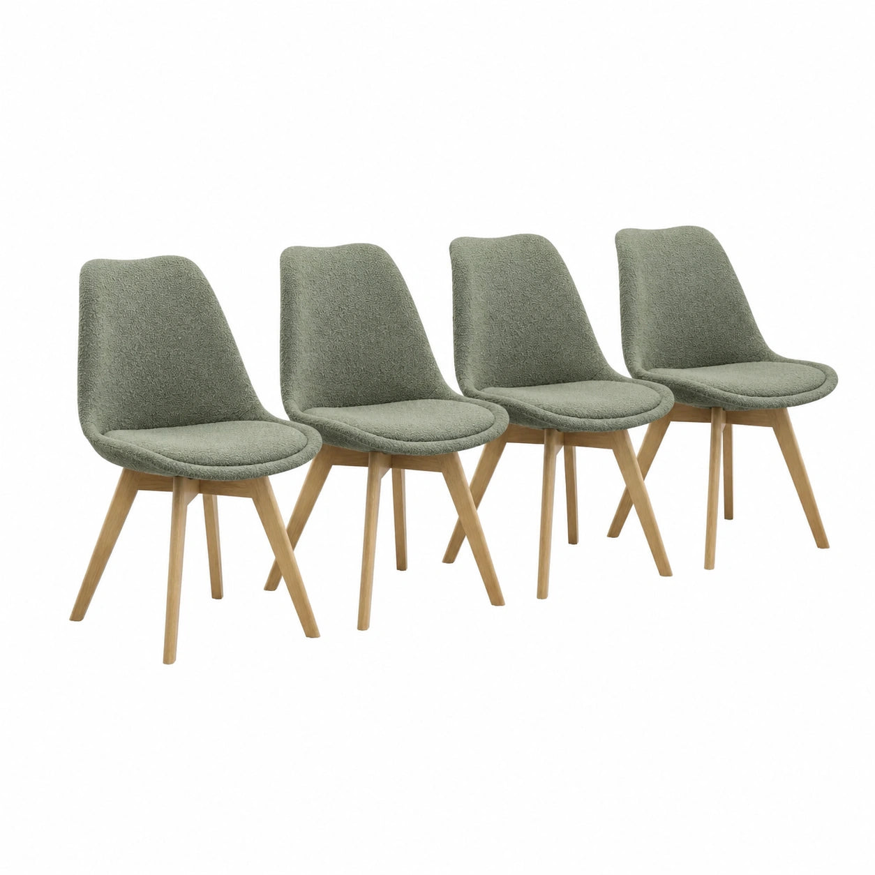 Chaise, 1 place, coloris vert, pour la salle à manger ou la cuisine