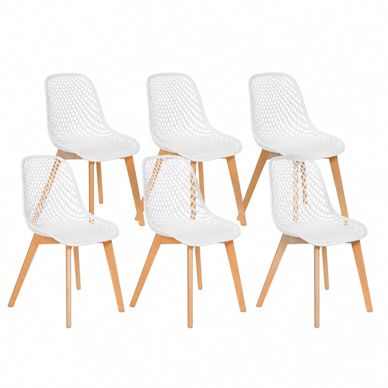 Chaise, coloris blanc, pour la salle à manger ou la cuisine