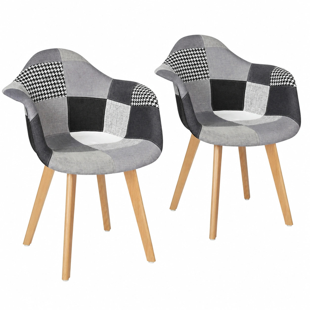 Table, coloris noir et blanc, pour les espaces de vie