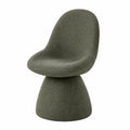 Chaise, pivotant, coloris vert, pour la salle à manger ou la cuisine
